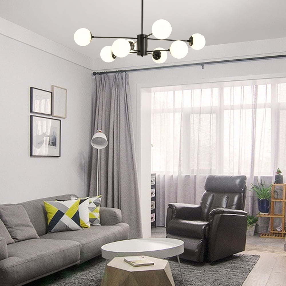 LED lighting upgrade completed in a residential living room